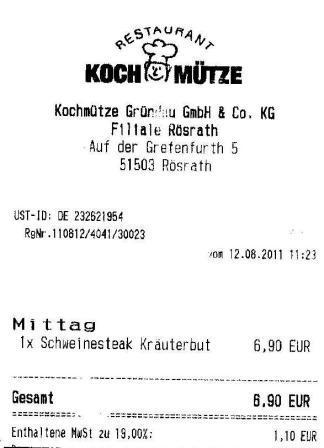 tdfv Hffner Kochmtze Restaurant